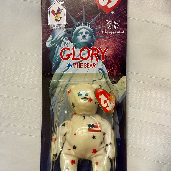 Rare Error Ty Beanie Babies International Bears. Full set of 4. Retired. - Picture 9 of 12